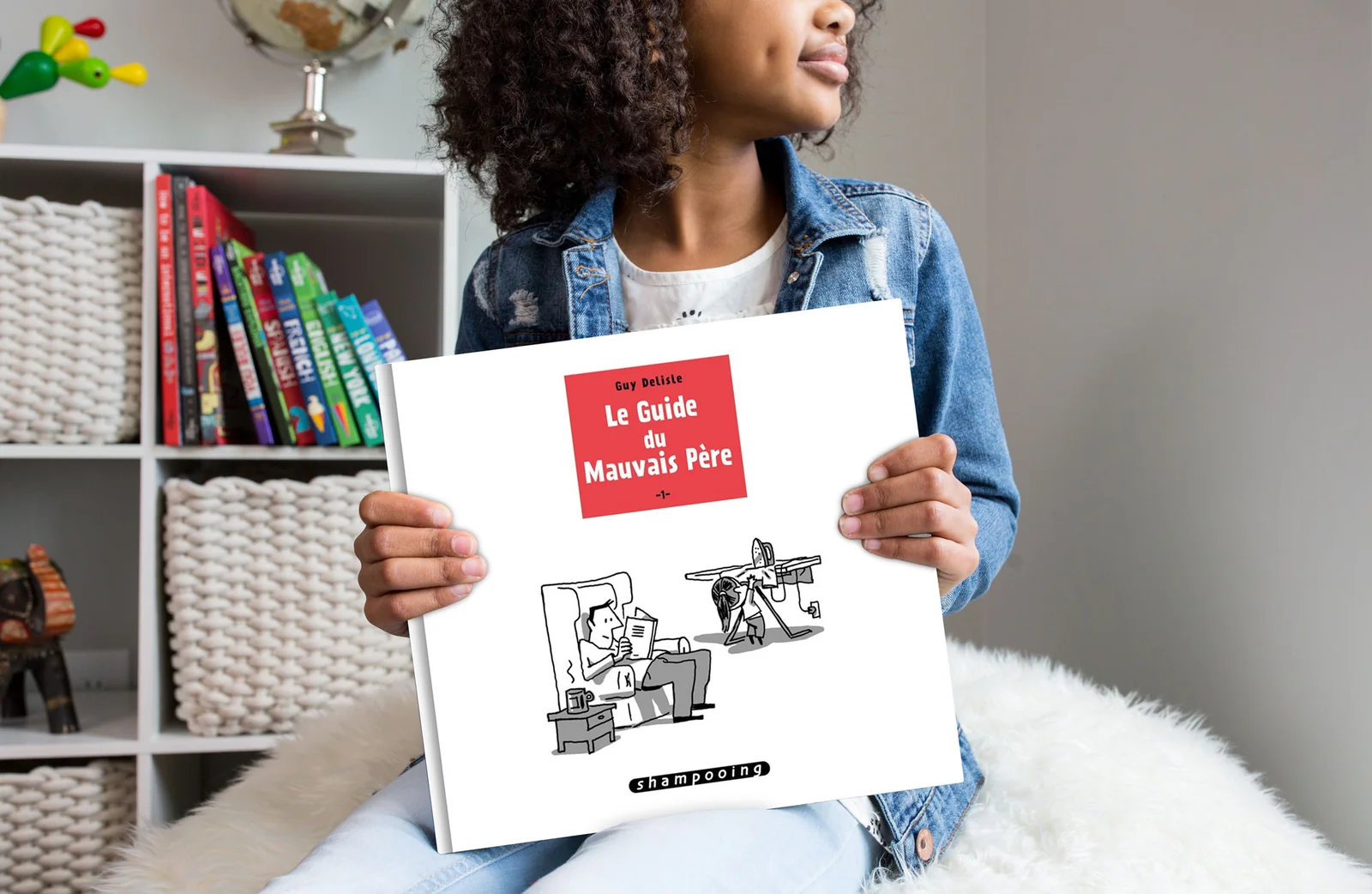 Guy Delisle, l’auteur des “Guides du Mauvais Père”, nous avoue qu’il est, en fait, un bon père