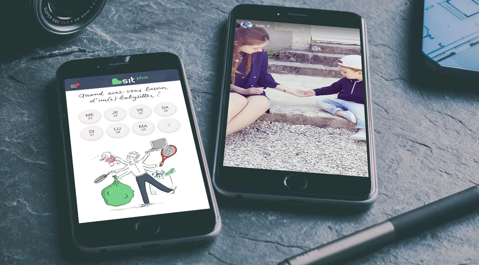 Les papas sont-il « dans la place » sur Bsit, l’app de baby-sitting ?