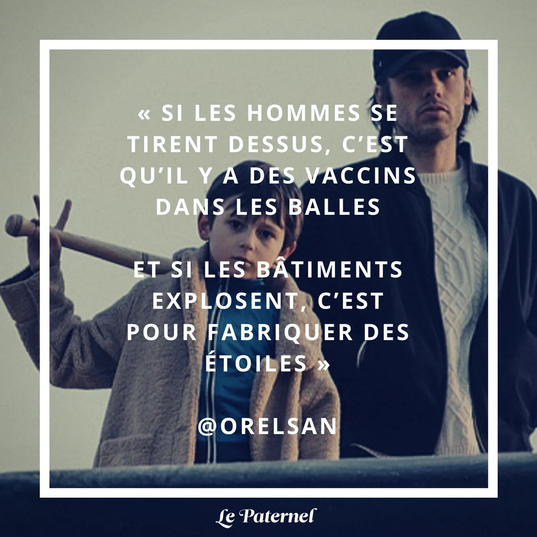 Punchline d'Orelsan : Il a déjà la berceuse